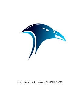 blue head bird