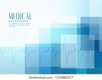 blue healthcare medical banner background