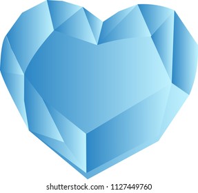 blue heart icon