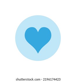 Los corazones azules encajan con el vector de icono sobre fondo blanco. Símbolo de cartas de reproducción.