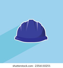 blue helmet for construction projects