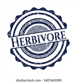 Blue Herbivore with rubber seal texture