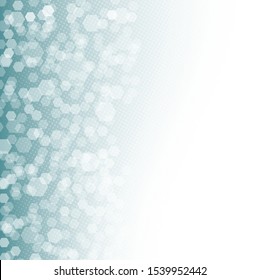 blue hexagon  abstract background eps10 vectors illustration