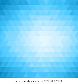 blue hexagon abstract background. vector image