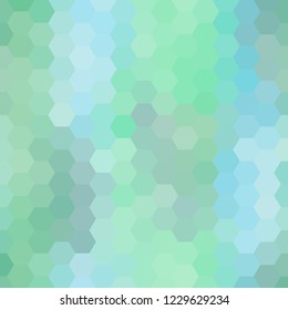 blue hexagon background. vector illustration. abstract image. polygonal style