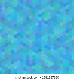 blue hexagon vector abstract geometric background. layout for presentation