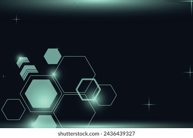 blue hexagonal background. Abstract background. Sport and trendy wallpaper concept. Technology geometric shapes. Vector illustration.