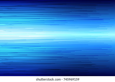 Blue High Speed Line Abstract Background Vector Illustration