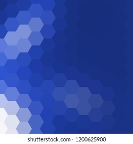 blue honeycomb. advertising layouts