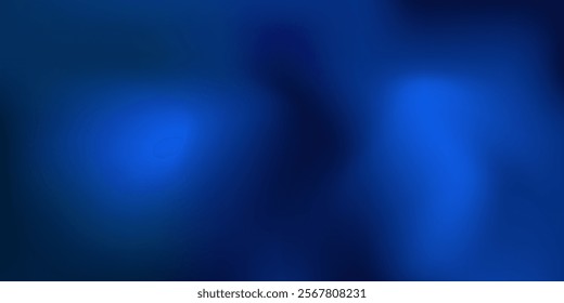 Blue horizontal background for business ideas. blurred vector illustration