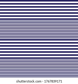 Blue Horizontal striped seamless pattern background suitable for fashion textiles, graphics