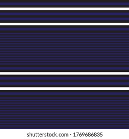 Blue Horizontal striped seamless pattern background suitable for fashion textiles, graphics