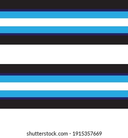Azul Horizontal a rayas fondo de patrón sin soldadura adecuado para textiles de moda, gráficos