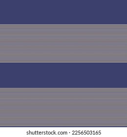 Blue Horizontal striped seamless pattern background suitable for fashion textiles, graphics