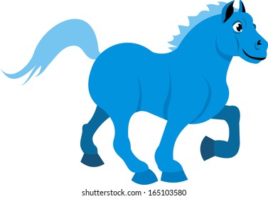blue Horse