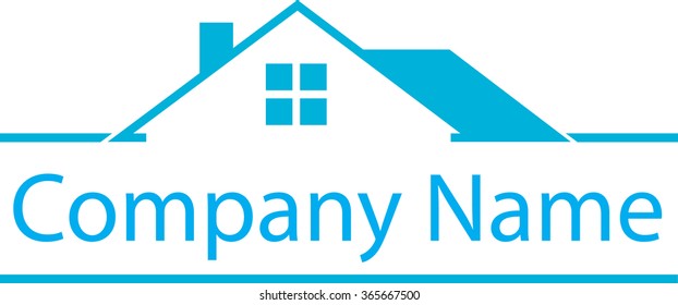 Blue House Real Estate Logo