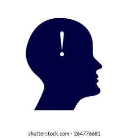 blue human profile picture