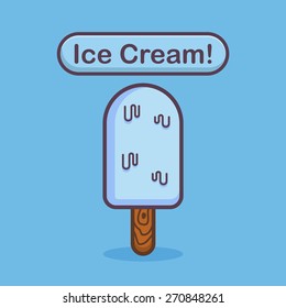 Blue Ice Cream 