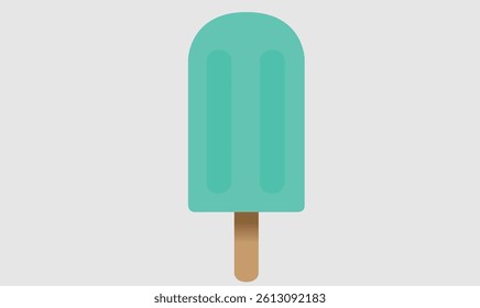 blue ice cream vector image