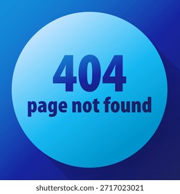 No se encontró la página de error del icono azul 404