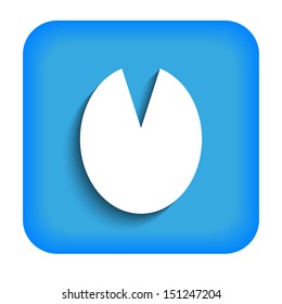 Blue icon with a bull's hoof