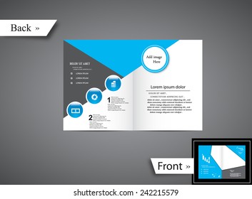 Blue Icon Business Brochure
