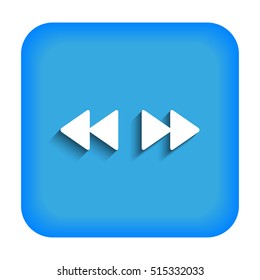 Blue icon with buttons forward and rewind