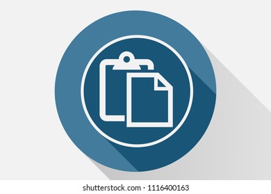 Blue icon to copy.