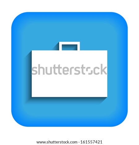 Blue icon with the image of the portfolio
