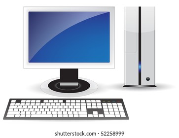 23,565 Computer workstation icon Images, Stock Photos & Vectors ...