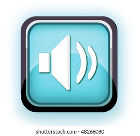 blue icon volume