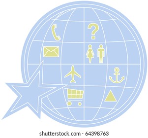 blue icons
