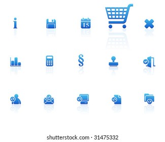 blue icons | set 13