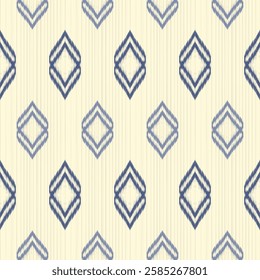 Blue Ikat,Geometric navajo seamless , Paisley pattern, Vector element, Abstract Vector,Batik, fabric embroidery, Ethnic pattern,Ogee, Geometric ethnic, Seamless textile, native american
