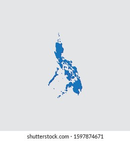 Philippines Map City Vector Divided By Stock Vector (Royalty Free ...