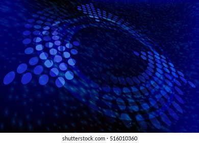 Blue Illustration