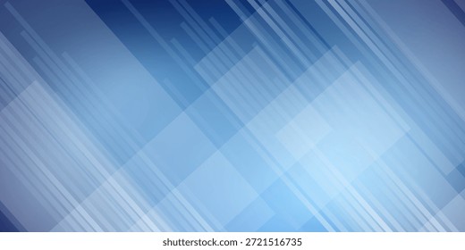 Planos de fundo abstratos de ilustração azul. Plano de fundo borrado com branco suave e movimento de linhas de gradação azul brilhante. Design de fundo azul suave moderno.