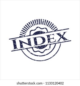 Blue Index rubber texture