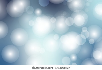 Fondo de degradado azul índigo bokeh. Papel pintado colorido para un sitio web de banners y publicidad en medios sociales. 