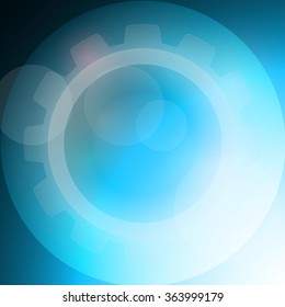 Blue industry background