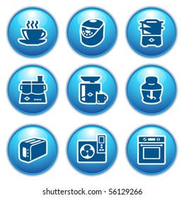 Blue internet icons 17