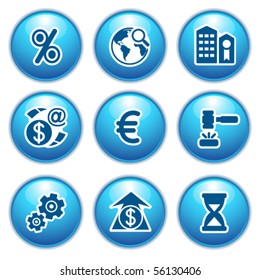 Blue internet icons 25