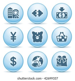 Blue internet label 24