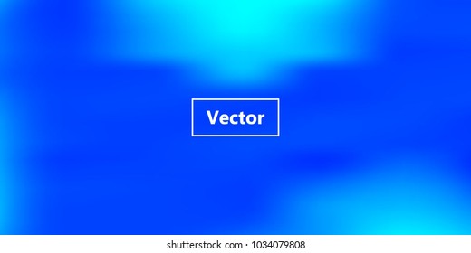 Blue iridescent holographic background. Foil rainbow texture. Abstract soft pastel colors backdrop. Trendy creative vector cosmic gradient. Vibrant print illustration. Creative neon template.