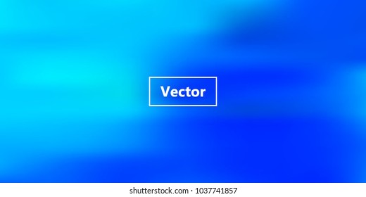 Blue iridescent holographic background. Foil rainbow texture. Abstract soft pastel colors backdrop. Trendy creative vector cosmic gradient. Vibrant print illustration. Creative neon template.