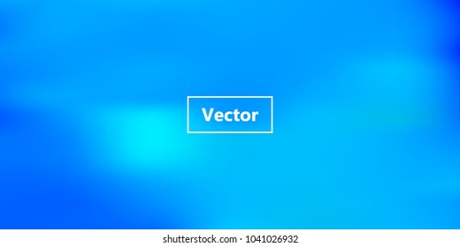 Blue iridescent holographic background. Foil rainbow texture. Abstract soft pastel colors backdrop. Trendy creative vector cosmic gradient. Vibrant print illustration. Creative neon template.