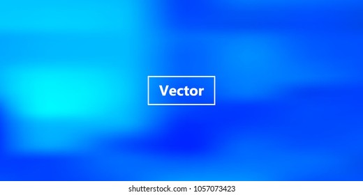 Blue iridescent holographic background. Foil rainbow texture. Abstract soft pastel colors backdrop. Trendy creative vector cosmic gradient. Vibrant print illustration. Creative neon template.
