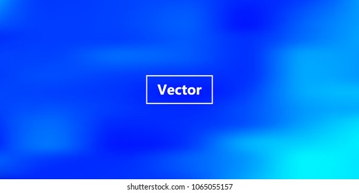 Blue iridescent holographic background. Foil rainbow texture. Abstract soft pastel colors backdrop. Trendy creative vector cosmic gradient. Vibrant print illustration. Creative neon template.