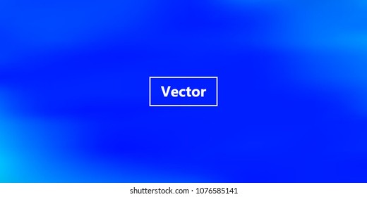 Blue iridescent holographic background. Foil rainbow texture. Abstract soft pastel colors backdrop. Trendy creative vector cosmic gradient. Vibrant print illustration. Creative neon template.
