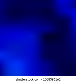Blue iridescent holographic background. Foil rainbow texture. Abstract soft pastel colors backdrop. Trendy creative vector cosmic gradient. Vibrant print illustration. Creative neon template.